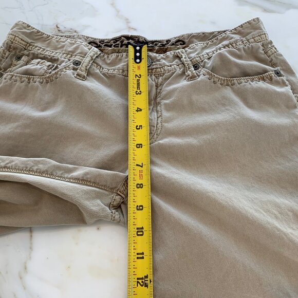Z BRAND TAN PRESHRUNK SUPER SOFT COTTON FLAIR 5 POCKET PANTS 16838 SIZE 28 X 33 - Picture 11 of 16